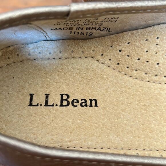 L.L. Bean Skimmer plain toe shoes 10m - Picture 6 of 8